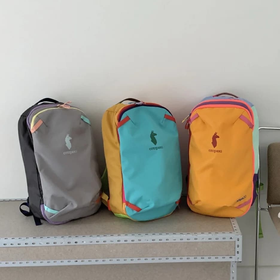 Zaino a doppia spalla durevole da 20 litri in vivaci colori Dopaamine Design cammello Ideale per l'uso quotidiano e i viaggi