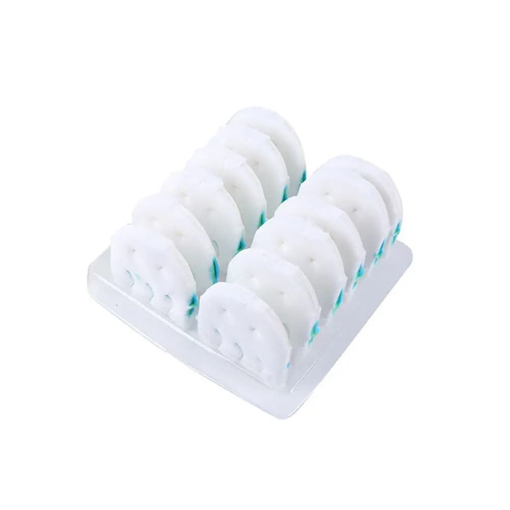 Set di 36 Testine di Ricambio per Spazzola WC Usa e Getta, Profumate alla Lavanda e Limone, Bicolore, per Pulizia del Bagno