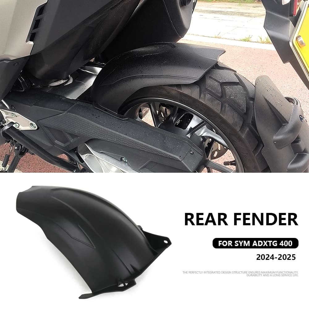 Per SYM ADXTG400 ADXTG 400 2024 2025 Moto Parafango Posteriore Parafango Ruota Parafango Copertura Hugger Splash Guard Plastica ABS