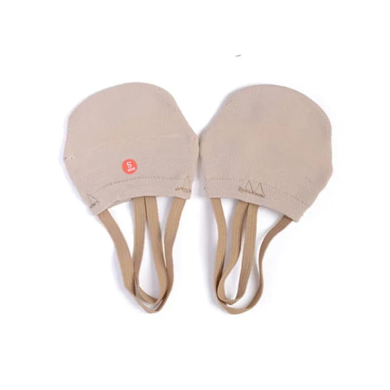 Soft Half Knitted Socks Girls Rhythmic Gymnastics Toe Shoes Ginastica Elastic Dance Feet Protection Shoes Art Ballroom Accessori