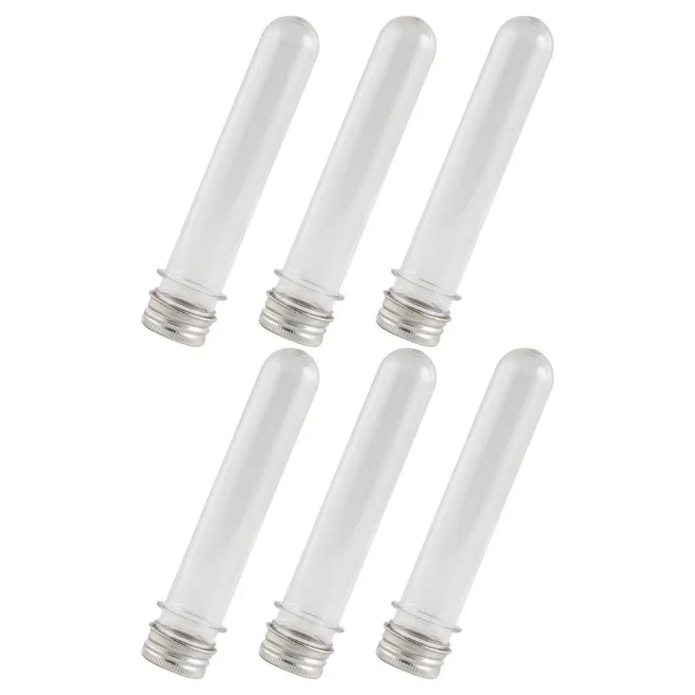 6Pcs Transparent Shoelace Storage Tubes Anti-Tangle Portable Organizer for Sneaker Laces Jewelry Travel Home Office Dust-Proof