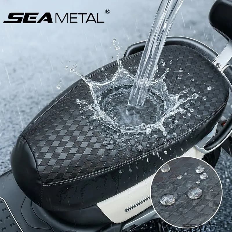 SEAMETAL Motorcycle Seat Cover Heat Insulation Waterproof Anti Scratch Cover Mats Universal Seat Cushion Anti Scratch Accessory