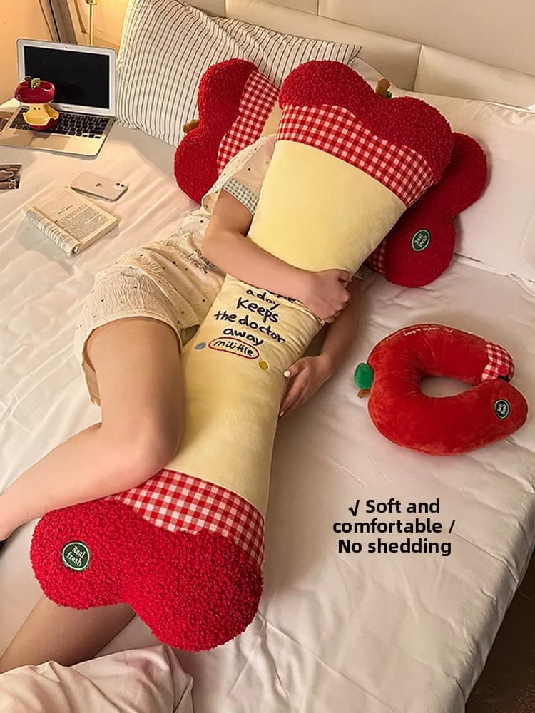 S Cuscino Gamba Clas Cuscino a striscia lunga Barest Cute Sle Fem Speciale letto Testa Cuscino Doll Camera da letto Tessili per la casa