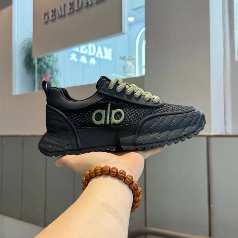 Scarpe da Corsa con Suola Spessa Ammortizzante per Uomo e Donna, con Chiusura Rotante, Antiscivolo, per Fitness e Allenamento all'Aperto