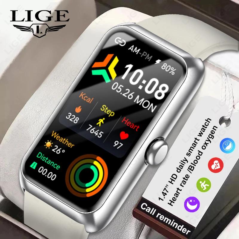 New Sporty Fitness Bracelet with Names, Cardiac and Sleep Frequency Monitoring, Custom Dial, Music Control, Smartwatch