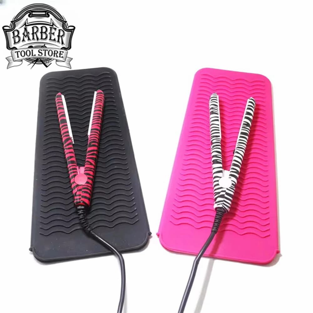 Barbiere Ricciacapelli Rack Anti-slip Cover Heat Resistant Hair Plate Bucket Storage Accessories for professional salon styling