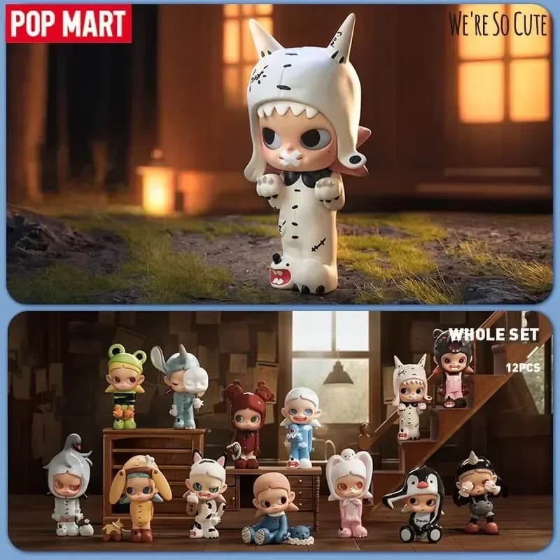Pop Mart Zsiga Siamo così carini Serie Scatola cieca Guess Bag Scatola misteriosa Giocattoli Bambola Simpatici ornamenti per il desktop Collezione Anime Figura