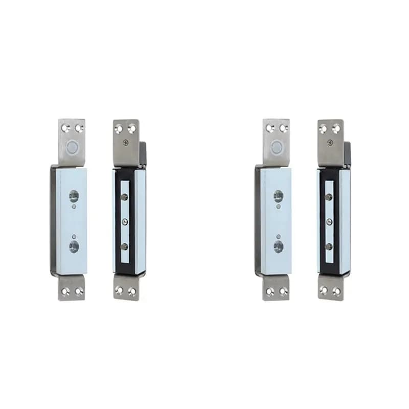 【PROMOZIONE】2 serrature elettromagnetiche a incasso, serratura elettromagnetica a scomparsa con temporizzazione per sistemi di controllo accessi