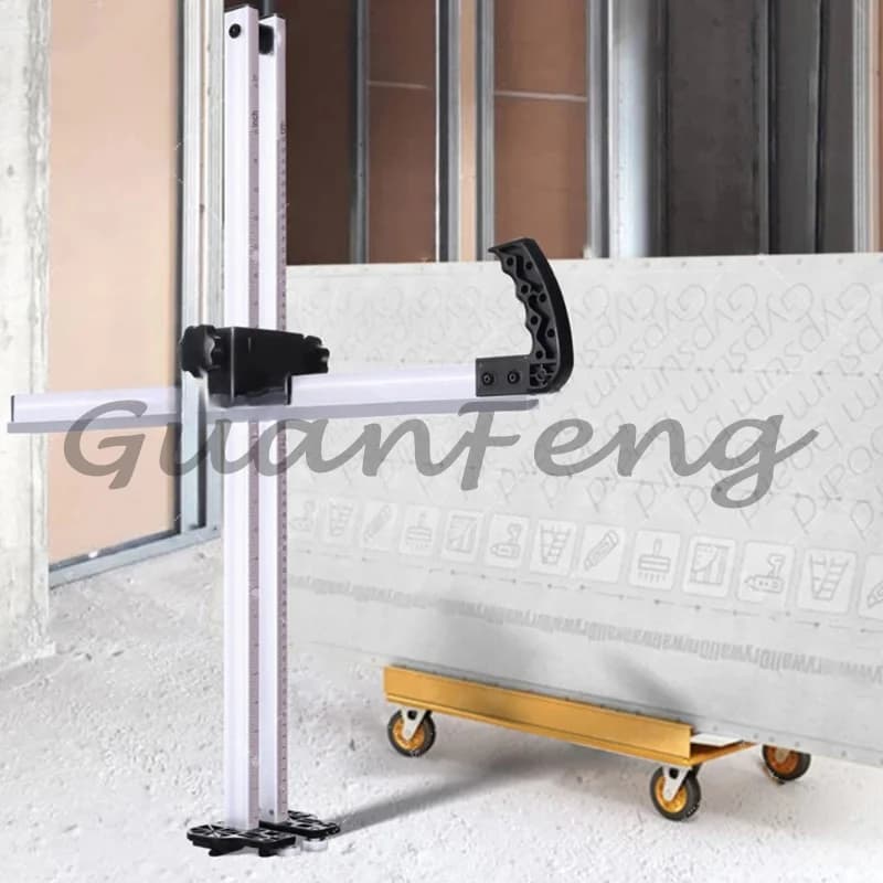 Foldable manual gypsum board cutting tool cutting machine