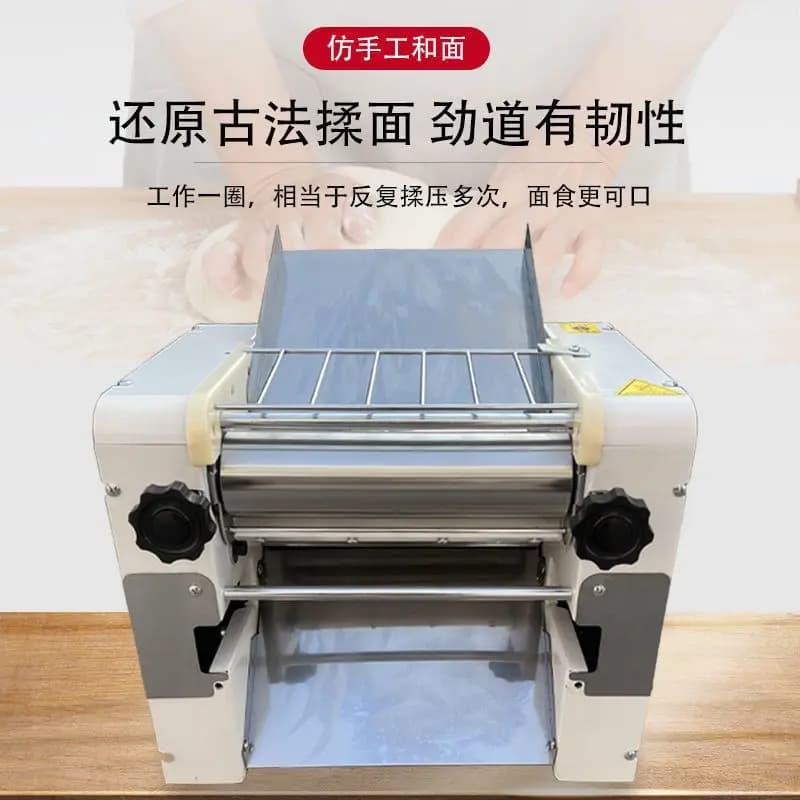 Macchina per pressa per noodle elettrica Macchina per pasta fresca da tavolo in acciaio inossidabile Macchina per gnocchi Macchina per noodle commerciale