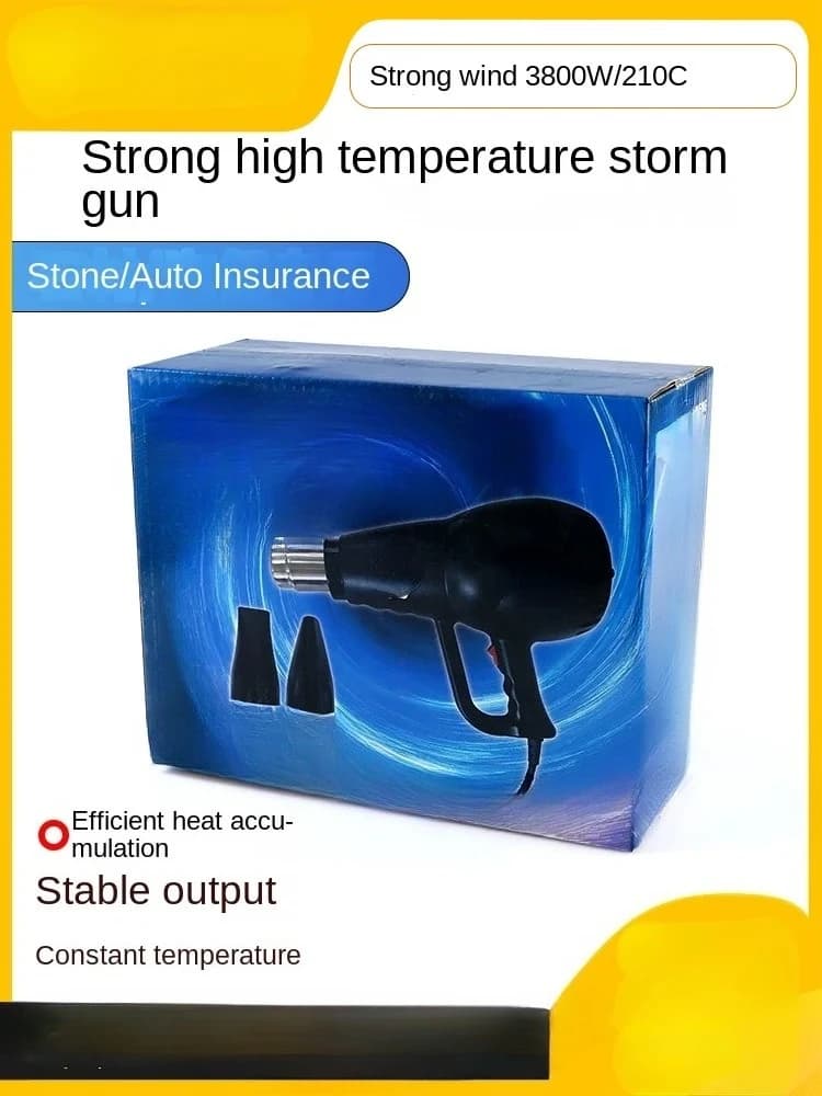Soffiatore Industriale ad Alta Temperatura e Potenza Elevata per Asciugatura Rapida, Soffiatura d'Acqua e Rimozione Neve