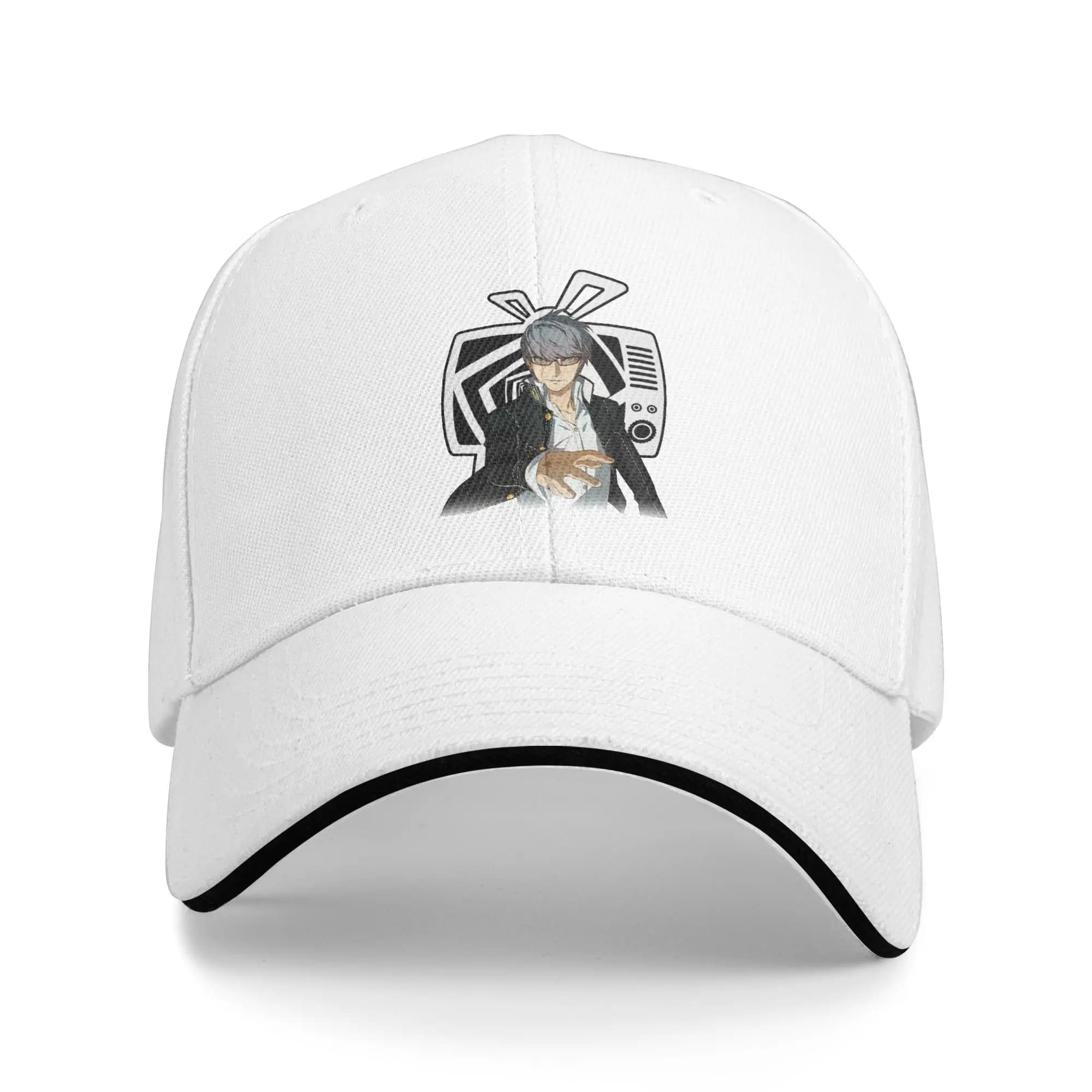 Cappellino da Baseball P-Personas 2 3 4 5, Cappello Trucker Kpop Rock all'Ingrosso, Unisex-Adolescenti, Cappellini da Baseball Vintage con Logo Personalizzato