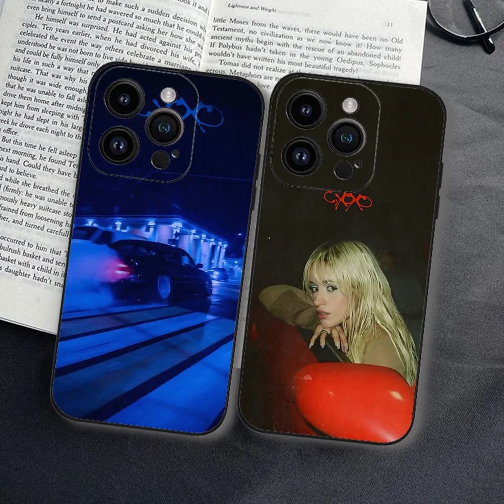 C-Camila C-Cabello Cxoxo Cassa Del Telefono Per Iphone 16 15 11 13 14 Pro Max 7 8 Plus X Xr Xs Max 12mini Nero Borsette Caso Della Copertura