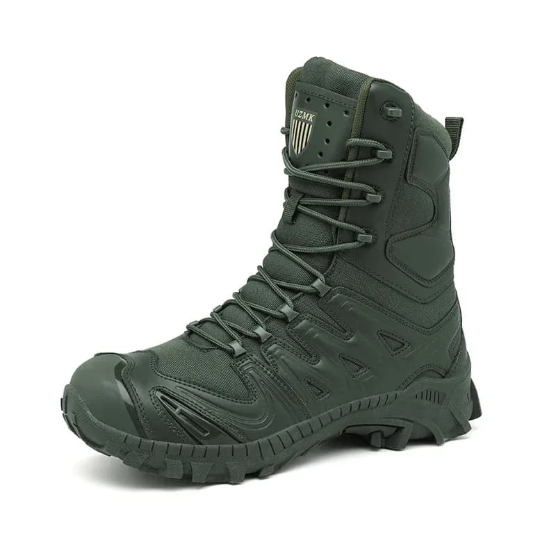 Stivali da Equitazione da Uomo, Nuovi Stivali Desert di Grandi Dimensioni, Scarpe da Uomo alla Moda con Suola Spessa, per Escursionismo e Trekking