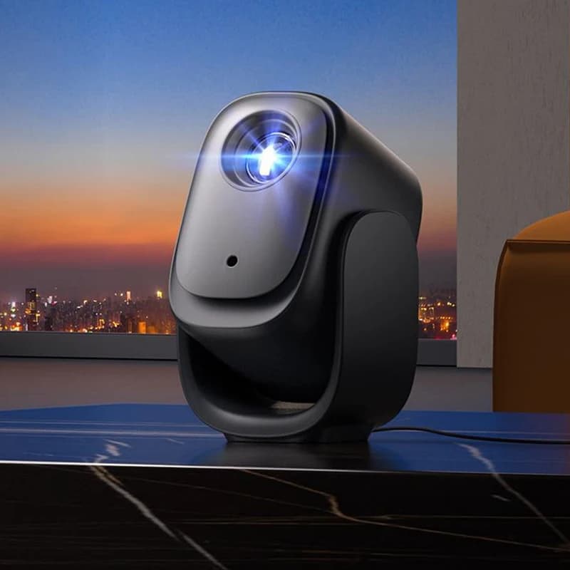 Dangbei N2 Mini 1080P FHD Projector Native 200 ISO Lumens 40"-120" Display Auto Focus Smart Portable Projector for Home Theater