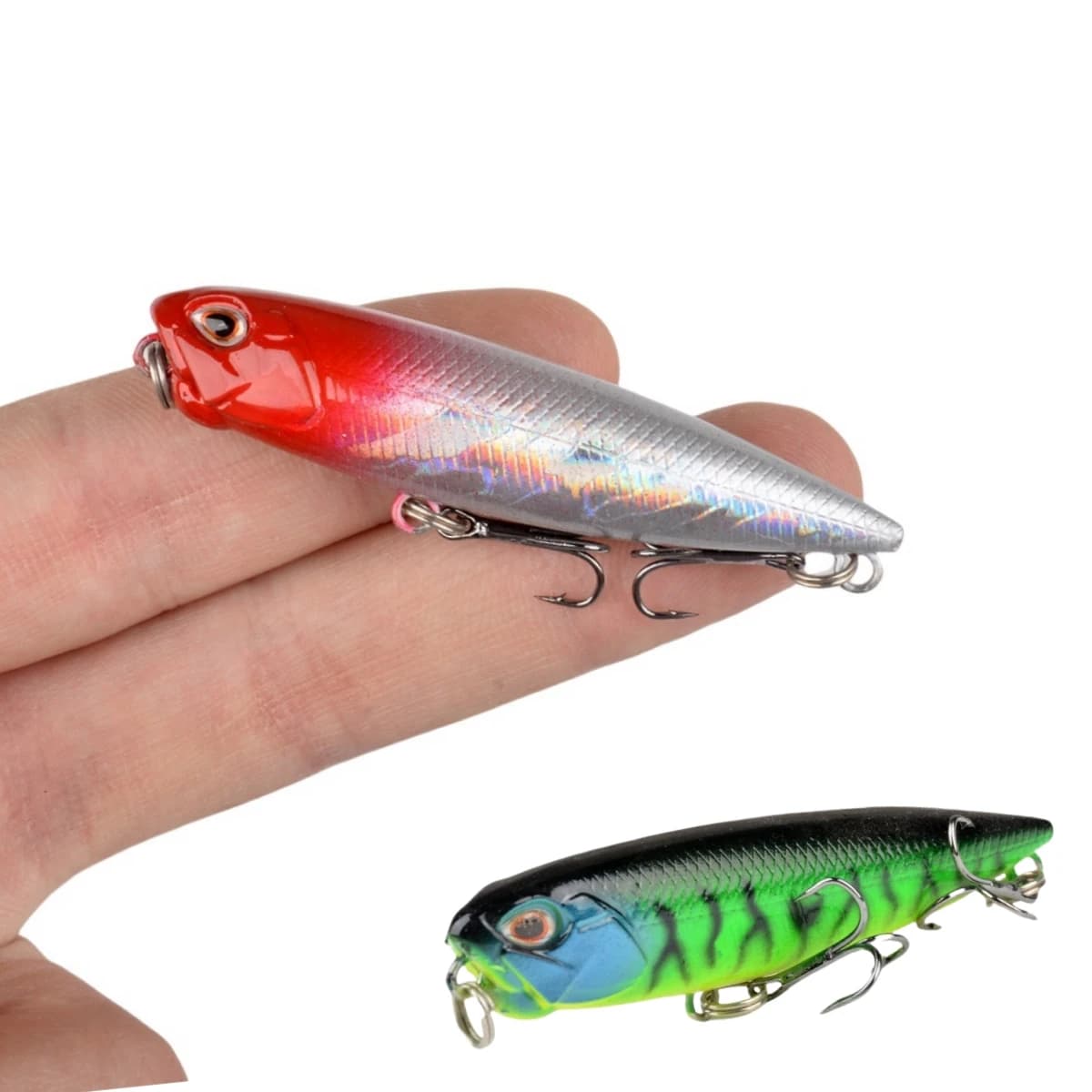 1 Pz 5.3g Richiamo di Pesca Matita Wobbler Richiamo Galleggiante Realis 65mm Matita Jerkbait Swimbait Artifi esca baitcial Esca Finta Bionic