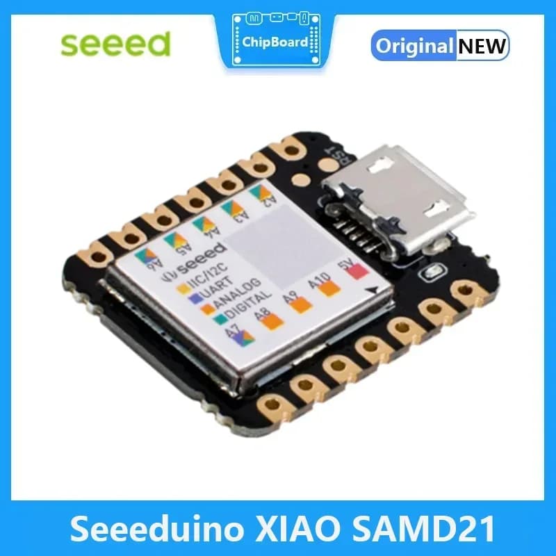 Seeeduino XIAO SAMD21 Cortex M0 + Nano 48MHZ SPI I2C Interface for Arduino IDE/IOT System Development Tool Type-c