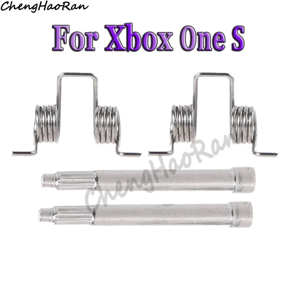 1 Set per Xbox One S RT LT pulsante di attivazione molla con cuscinetto per Xbox One S Controller di gioco maniglia accessorio di ricambio a molla