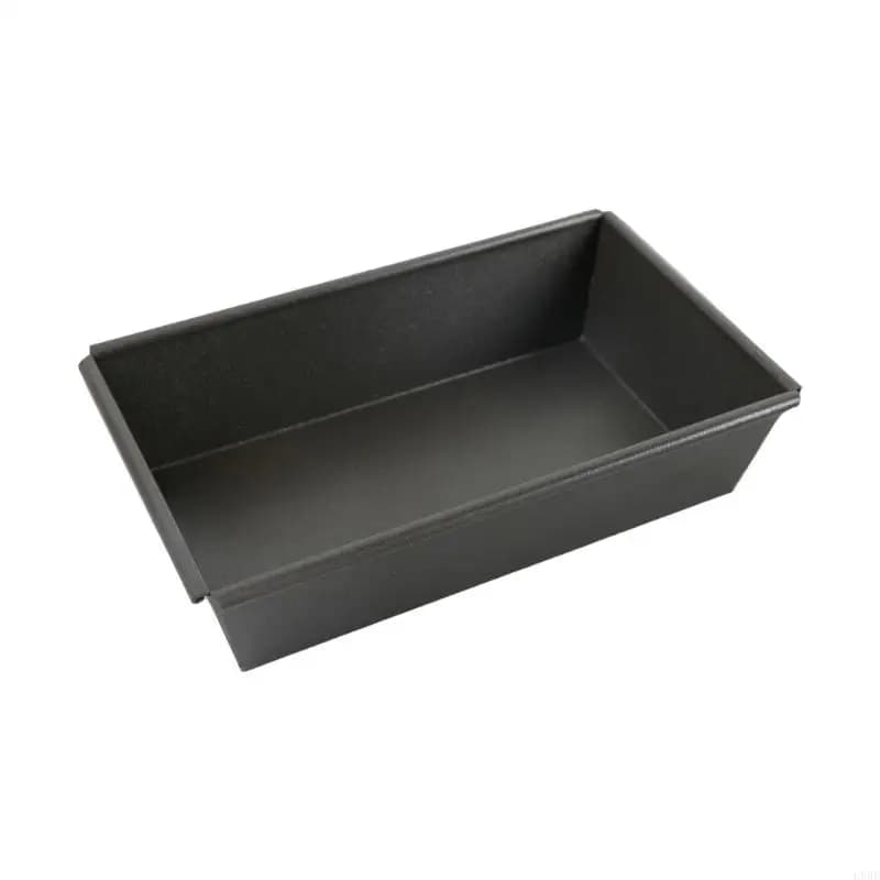 L9BE Teglia per pizza rettangolare antiaderente con bordi curvi Teglia in alluminio profonda 5 per pizza stile Detroiter con