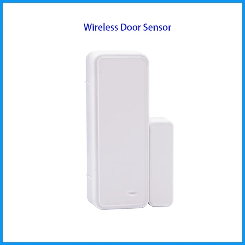 1/3/6pcs Wireless 433MHz Sensore magnetico per porte Porta Finestra Rivelatore bidirezionale di apertura/chiusura per sistemi di allarme di sicurezza domestica