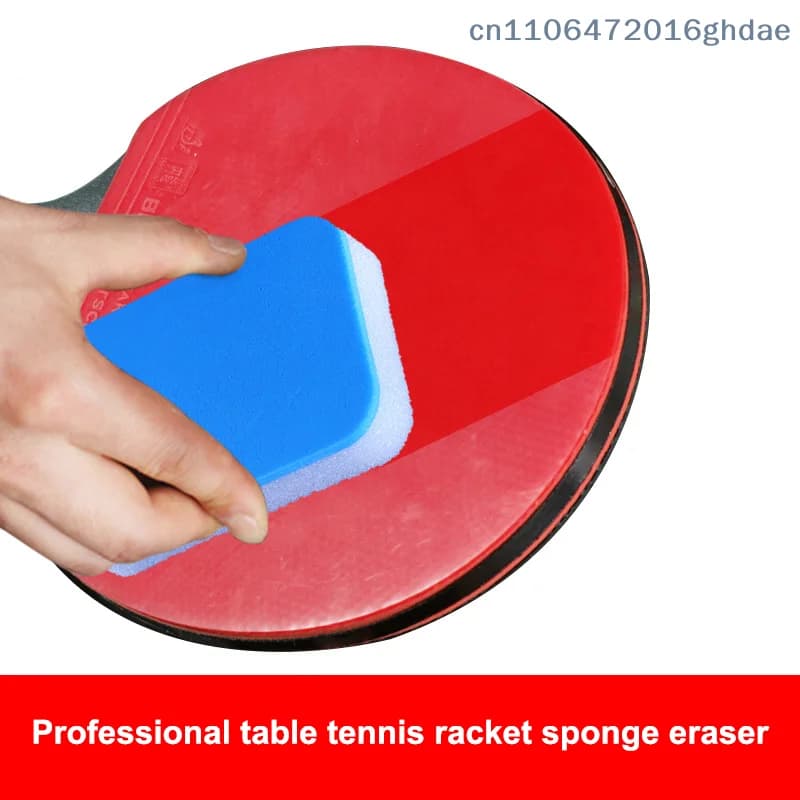 Sponge for cleaning ping pong racks, 3 pieces, soft rubber brush for treating ping pong racks, dust cleaning accessories