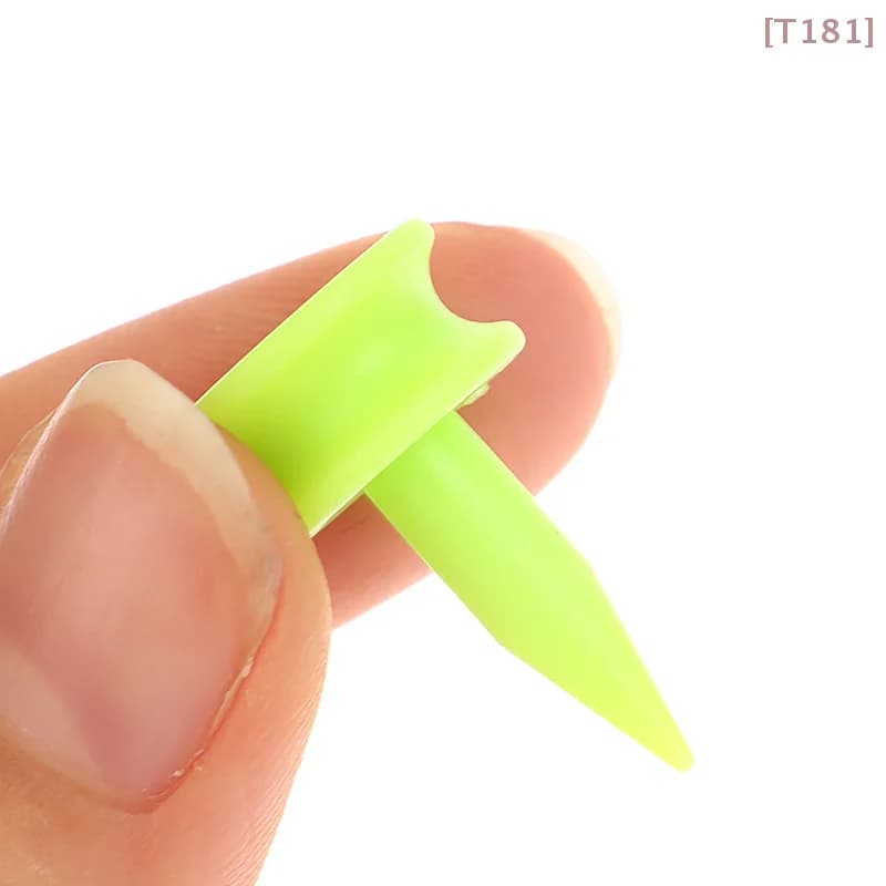 50 Pezzi/Confezione Tee da Golf Professionali 25MM 0.98' Castle Green, Accessorio per Golfisti, Tee in Plastica Perfetti per il Teeing della Palla