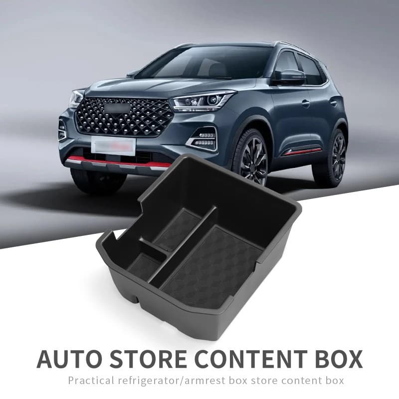 For Chery TIGGO 4/4PRO 2020-2025 Central control armrest box compartment storage box interior anti fouling accessories supplies