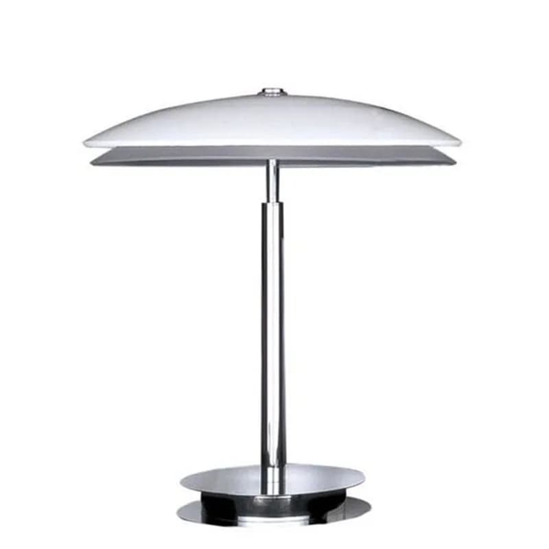 Lampada da scrivania nera in metallo di lusso leggero in stile premium con decorazione da comodino per camera da letto semplice a forma di fungo