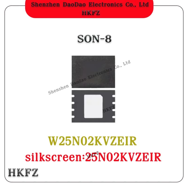 W25N02KVZEIR Seta 25N02KVZEIR WSON-8 3V 2Gb seriale NAND chip flash Chip IC Nuovo originale