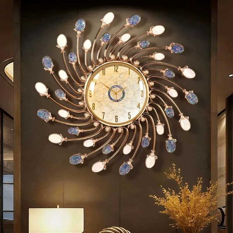 # Unique Living Room Nordic Decor Wall Clock Art Design Minimalist Modern Wall Clock Aesthetic Luxury Home Room Decoration