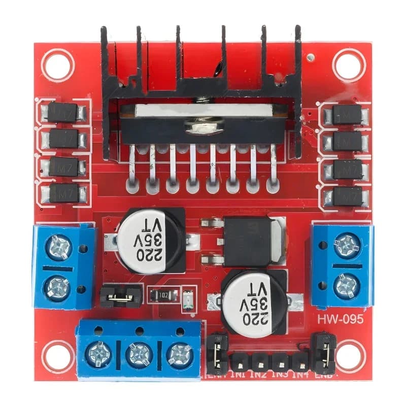 DC L298N Motor Drive Module Step-Step L298N Automotive Robot Smart Breadboard Peltier High Power Arduino