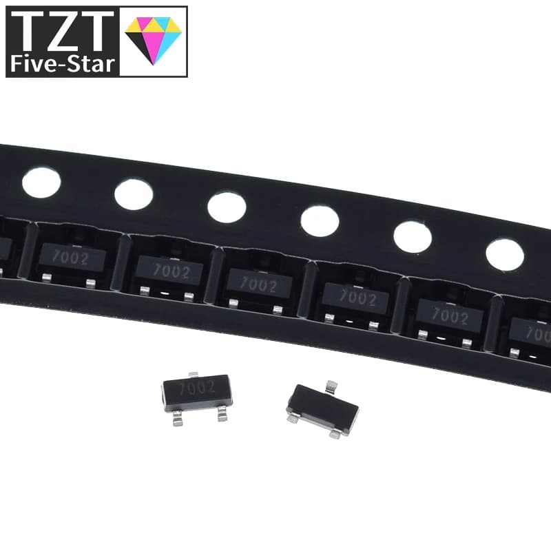 100/300PCS 2N7002 2N7002LT1G 60V 300MA for arduino