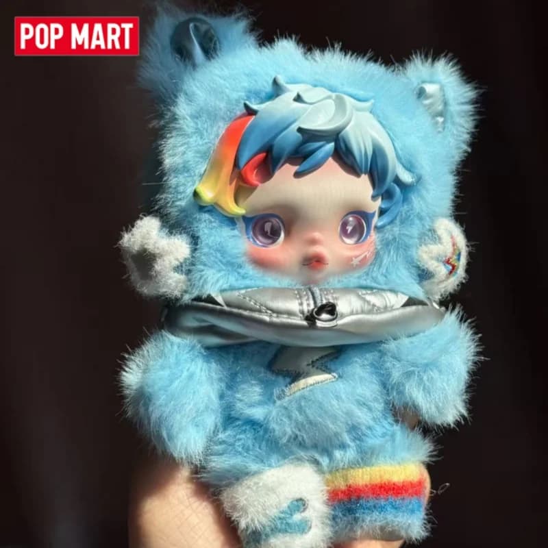 POP MART SKULLPANDA x My Little Pony Series Blind Box - Mystery Box con Personaggi Anime, Giocattoli, Bambole, Ornamenti da Scrivania, Regalo Carino