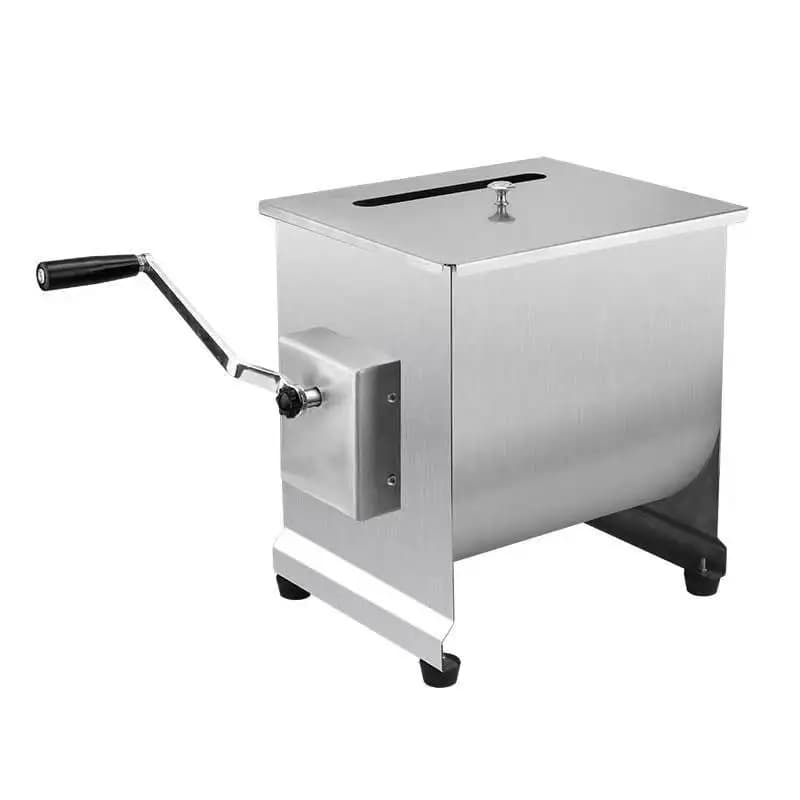 Commercial Food Mixing Machine Sausage U s ed Meat Mixer 11LBS-44LBS Stainless Steel Meat Blender Manual Meat Mixer