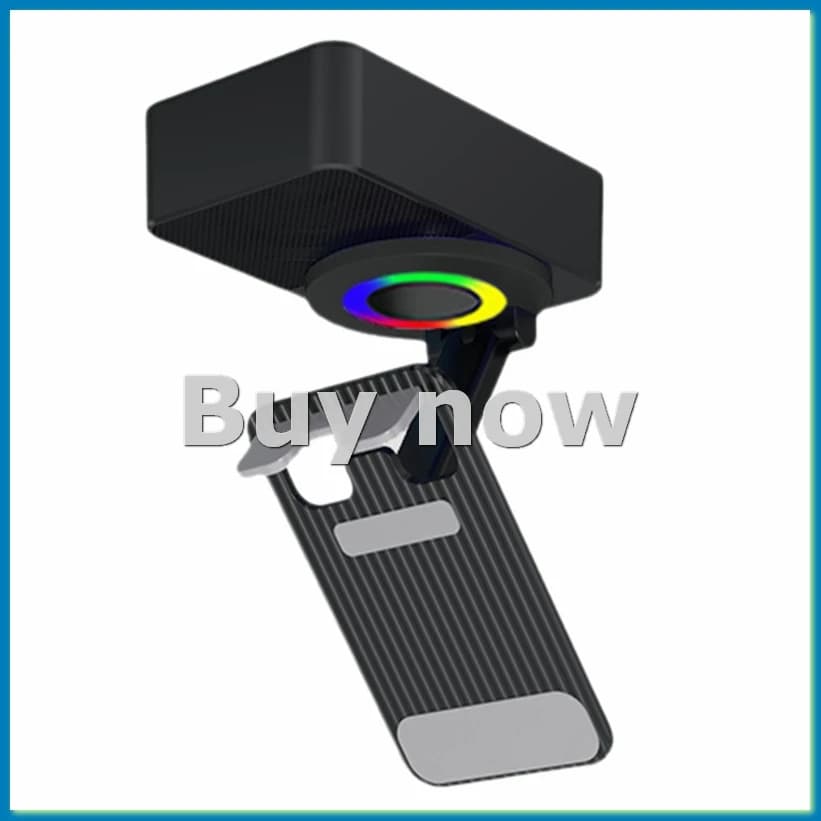 Supporto per Telefono Cellulare Tre-in-Uno con Funzione di Sollevamento e Rotazione, Altoparlante Bluetooth Integrato, Colore Nero-ABYS