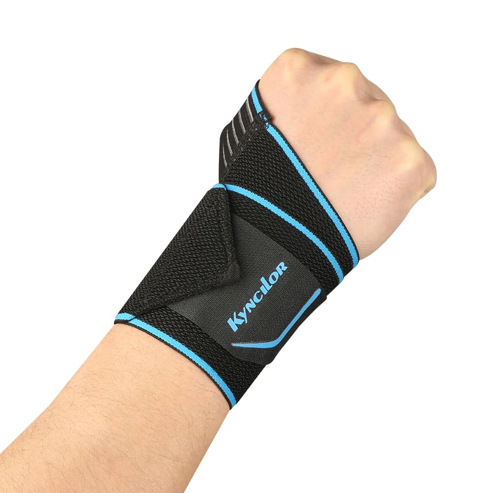 1pc Fasce da Polso Regolabili Nere per Sport, Supporto da Polso per Sollevamento Pesi, Uomo e Donna, per Badminton, Tennis, Palestra