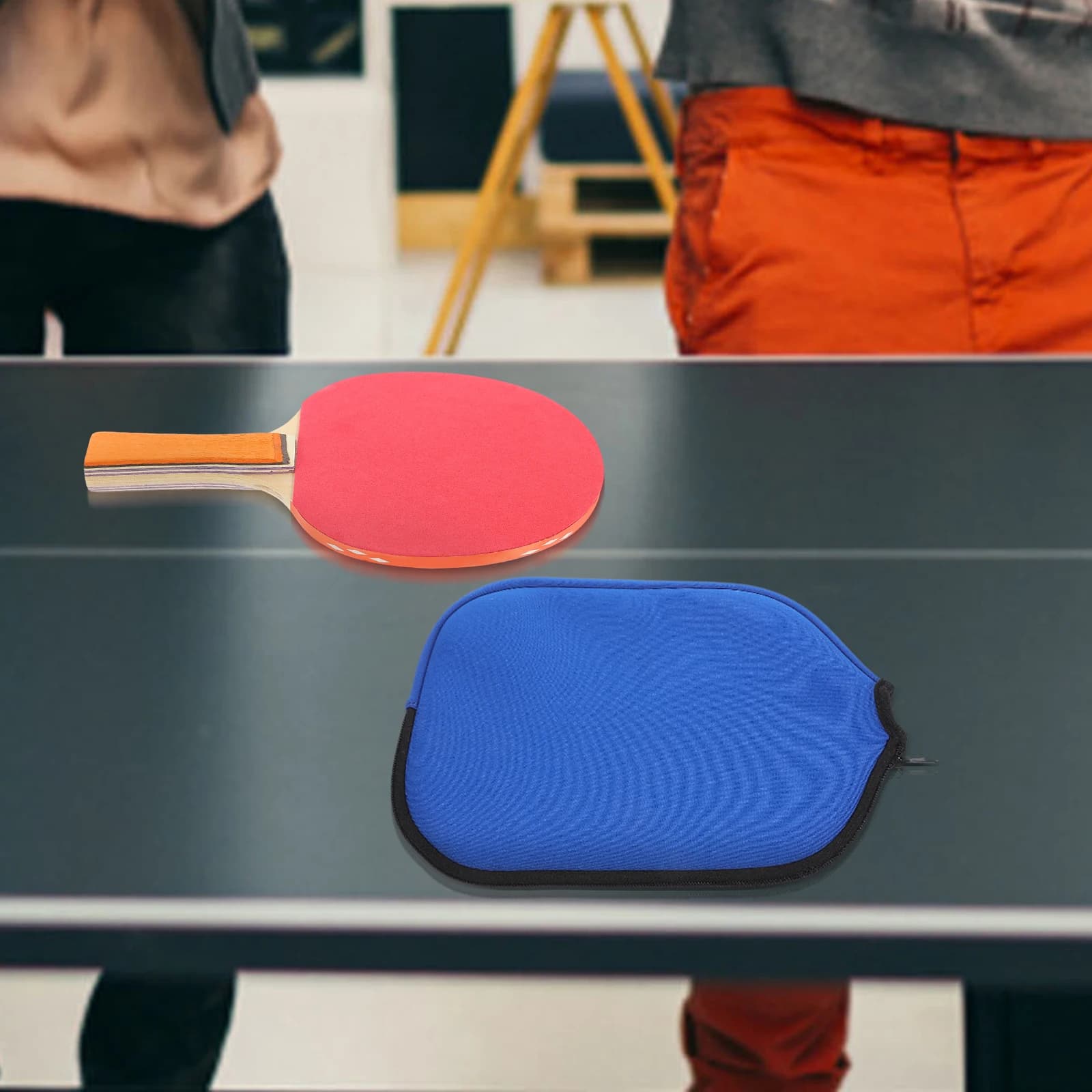 Ping Pong Housing Protective Case Smooth Hinge Purple Daily Use Storage Organization Game Accessories