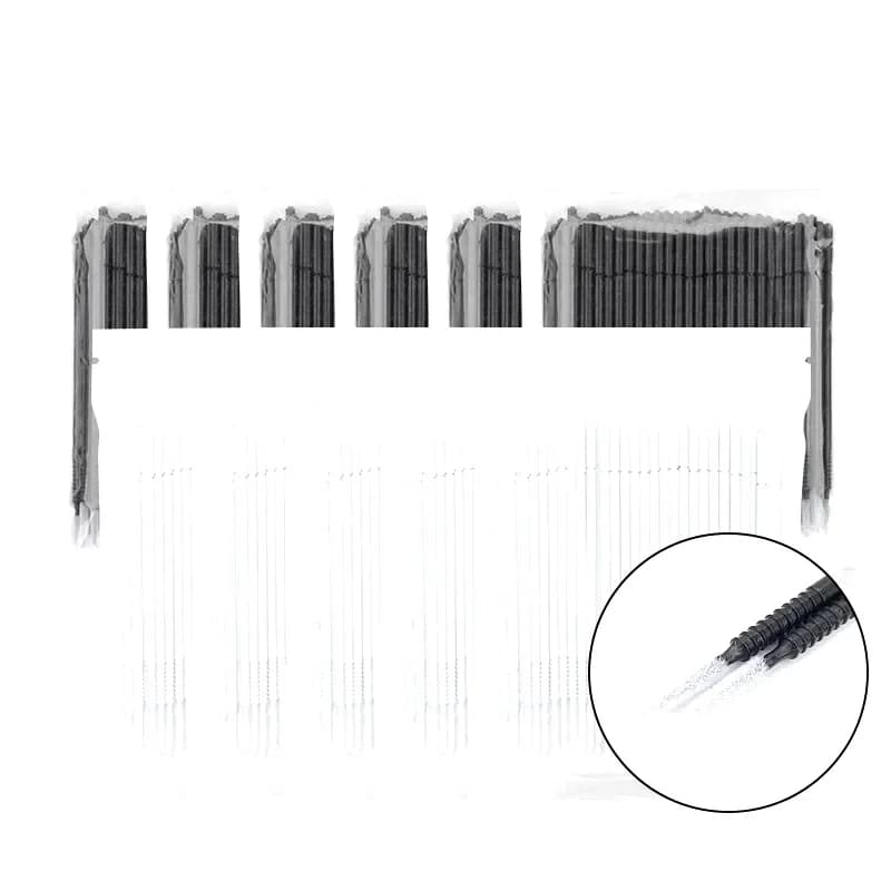 100 Pcs Disposable Spiral Mascara Brush Handle Microbrush Applicator Lashes Brushes Eyelash Extension Makeup Tools lash brush