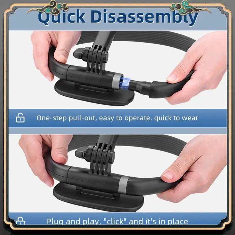 Supporto magnetico per collo a sgancio rapido ASMA in silicone per accessori di ricambio per smartphone