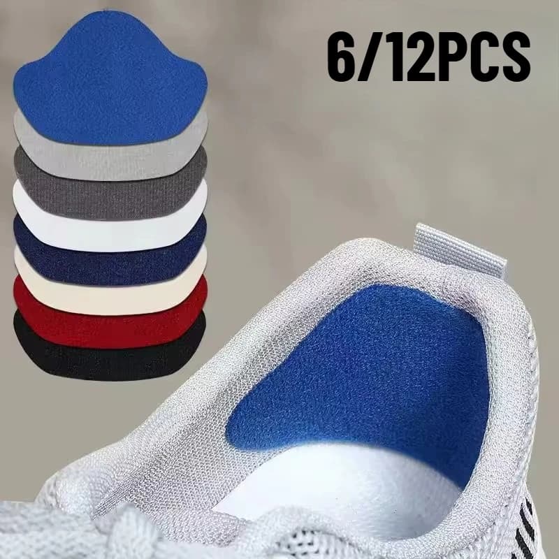 6/12 Pezzi Adesivi Protettivi per Scarpe Sportive, Copertura Protettiva per Tallone, Anti-Usura, Comodo Plantino, Riparazione Invisibile del Tallone