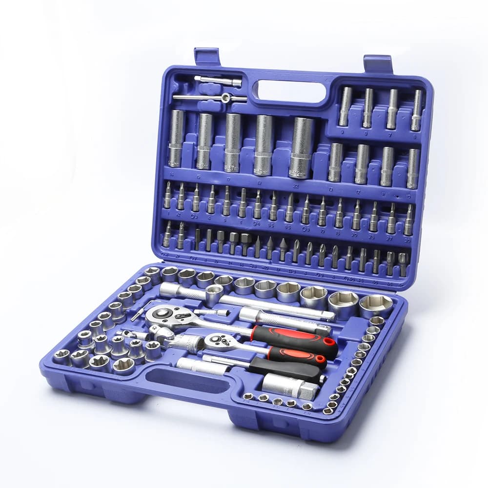 215 PCS Mechanic Tool Set Socket Set Car Tools Box Set Mechanic