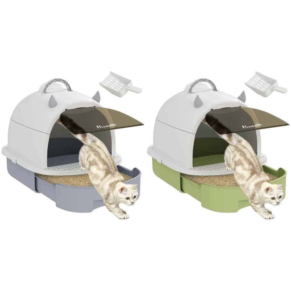 Lettiera per Gatti, Lettiera Coperta per Gattini con Coperchio