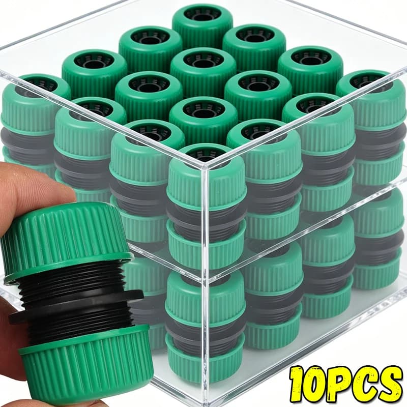 Connettori per Tubi dell'Acqua 1/10x, Giunti a Connessione Rapida, Raccordi per Tubi di Irrigazione, Sistema di Irrigazione a Goccia, Attrezzo per Giardinaggio