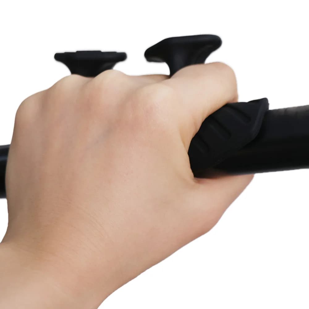 1 pair of ergonomic handles for weight lifting, anti-slip elastic gym gloves for training, thicken the bee nest-shaped silicone grips