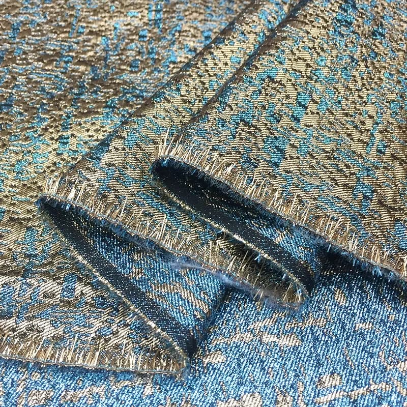 European Jacquard Skirt Brocade Fabric Brand Fashion Design Spring Summer Tutu for Dress Clothing Material Sewing by the Yard
