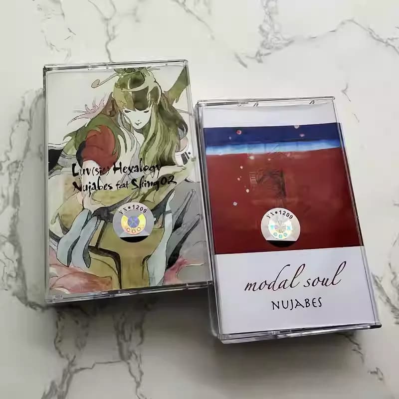 Cassetta Audio Vintage Jazz Hip-Hop Nujabes Luv(sic) Hexalogy & Modal Soul - Collezione di Musica per Feste (2 Cassette)