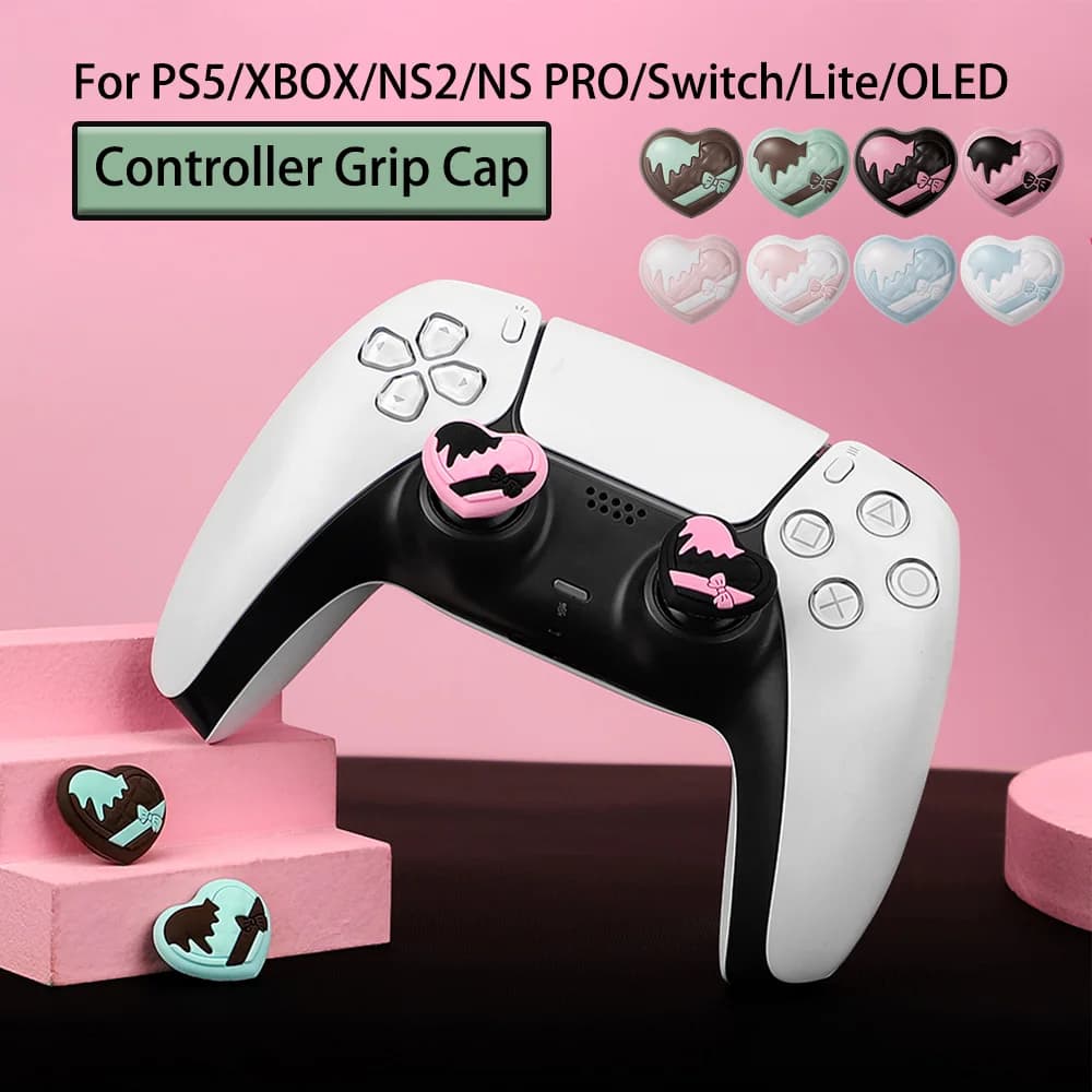 2025NEW For Nintendo Switch 2 JoyCon Thumb Grip Set , For PS5/XBOX/NS2 Controller Joystick Cap Thumbstick Cover Game Accessories