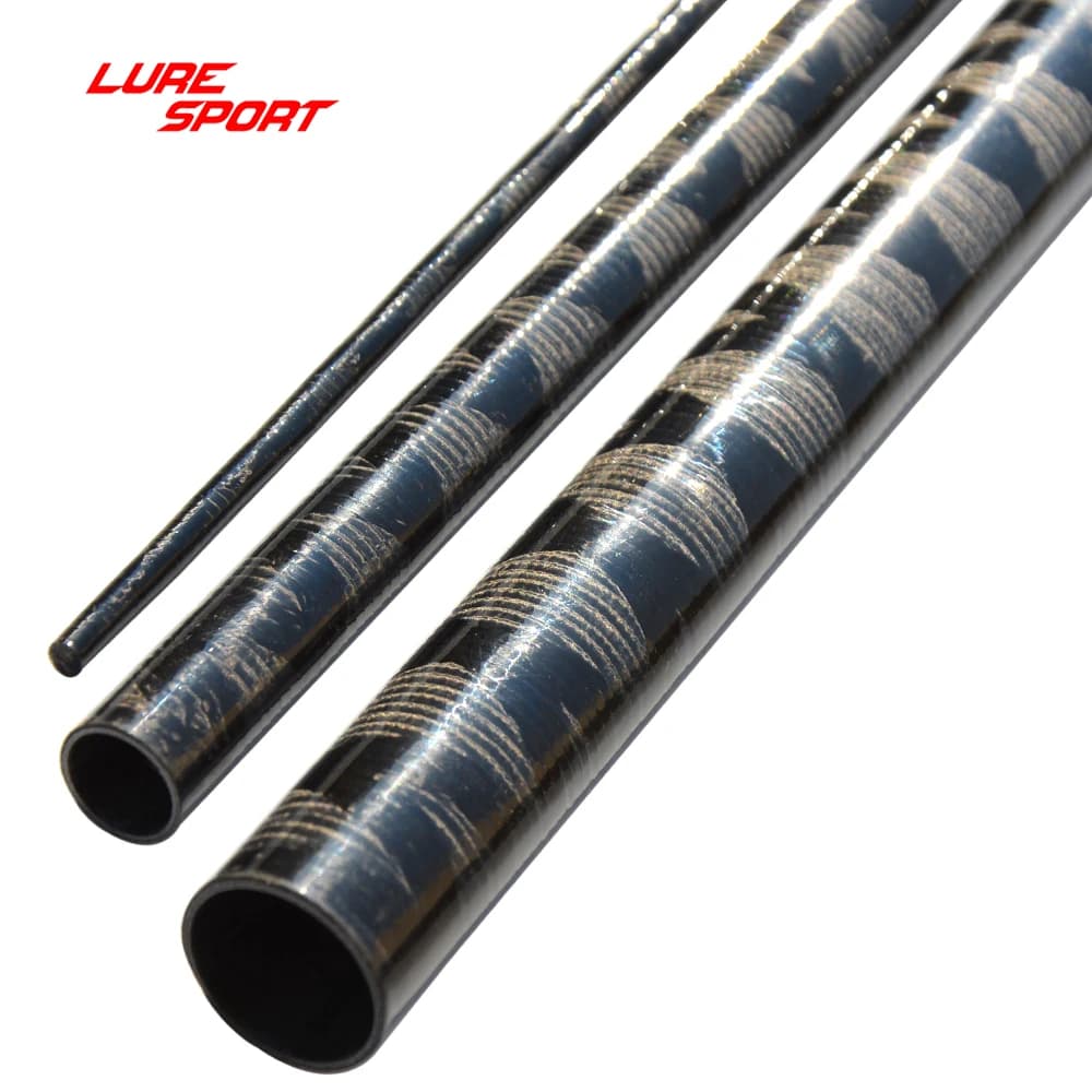 Proton 10FT 3 sezioni X croce Toray carbonio 3m H Telescopico vuoto Barca da pesca asta componente di costruzione Riparazione Accessorio fai da te