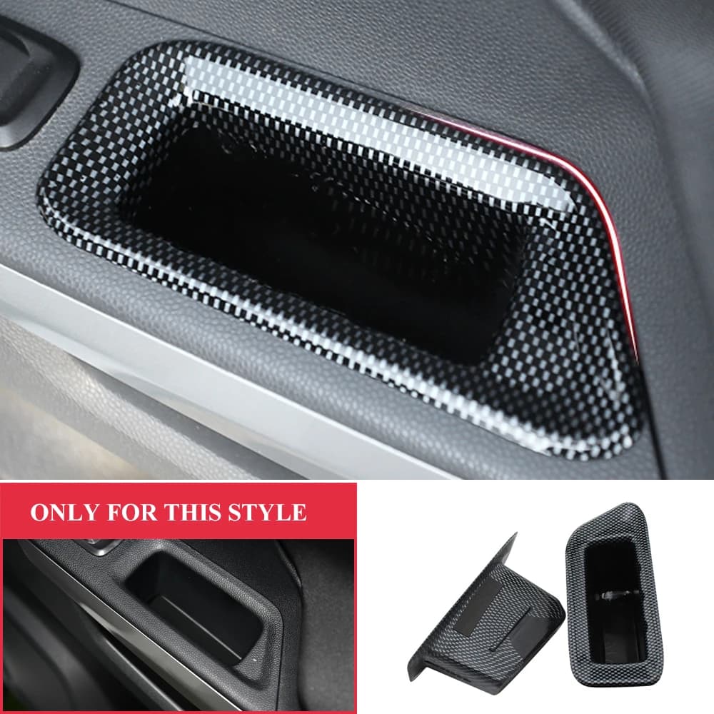 ABS bracciolo auto contenitore porta scatola di immagazzinaggio maniglia scatole custodia adatta per Ford Ecosport 2012 - 2017 accessori