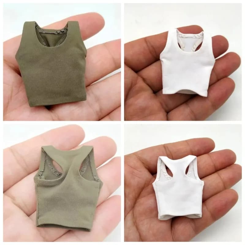 Modello di gilet verde con figura d'azione in scala 1/12 adatto per accessori per bambole soldato maschio SHF TBL da 6 pollici
